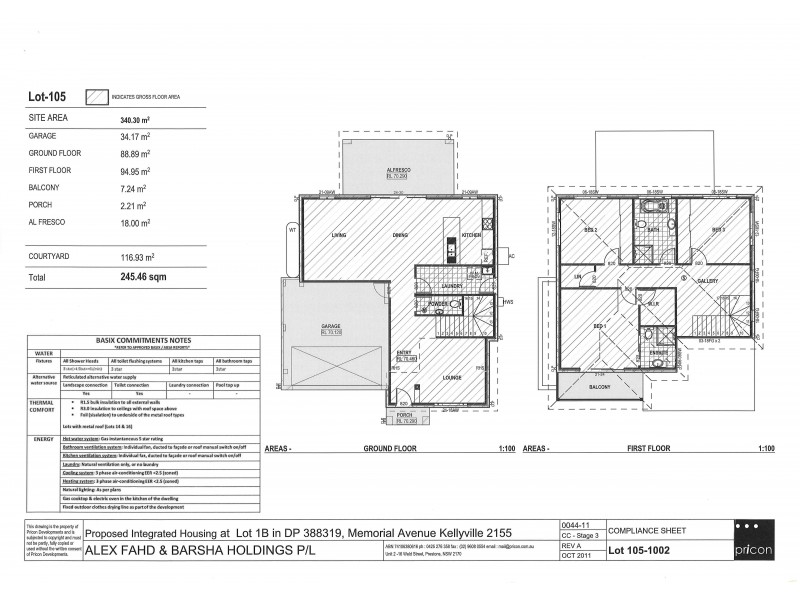 Lot 105 Burns Rd, Kellyville NSW 2155 Floorplan
