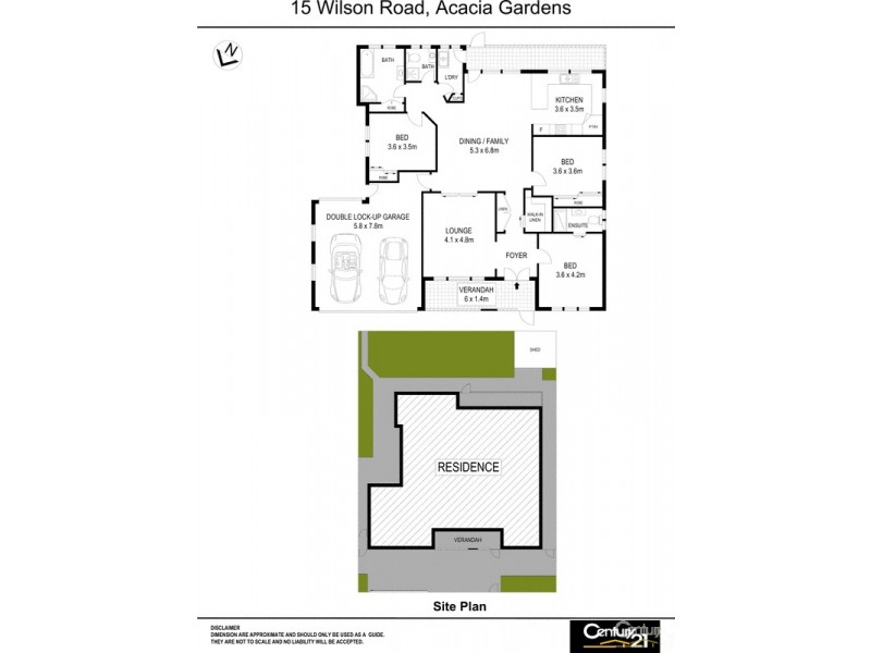 15 Wilson Rd, Acacia Gardens NSW 2763 Floorplan