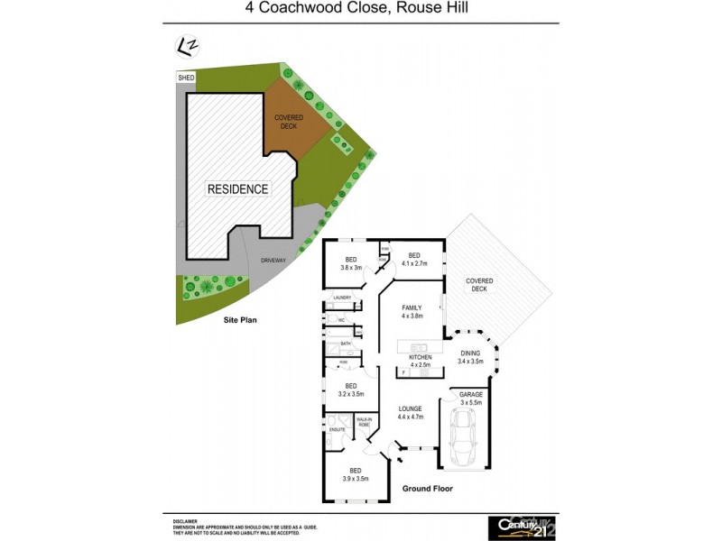 4 Coachwood Close, Rouse Hill NSW 2155 Floorplan