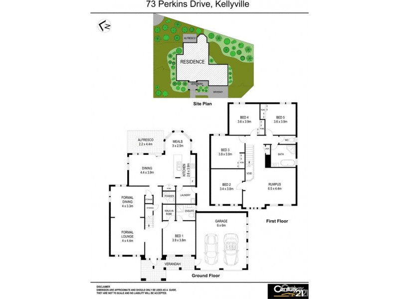 8 Perkins Drive, Kellyville NSW 2155 Floorplan