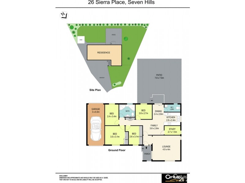 26 Sierra Place, Seven Hills NSW 2147 Floorplan