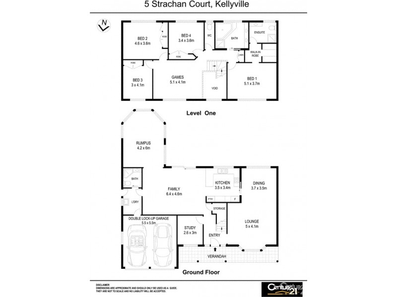 5 Strachan Court, Kellyville NSW 2155 Floorplan