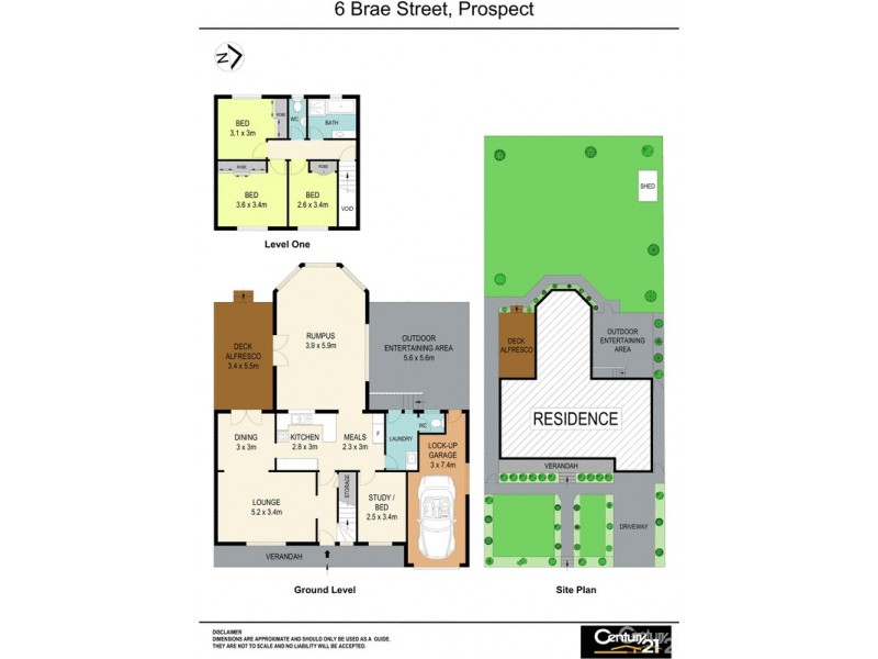 6 Brae Street, Prospect NSW 2148 Floorplan