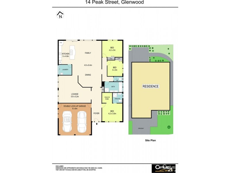14 Peak Street, Glenwood NSW 2768 Floorplan