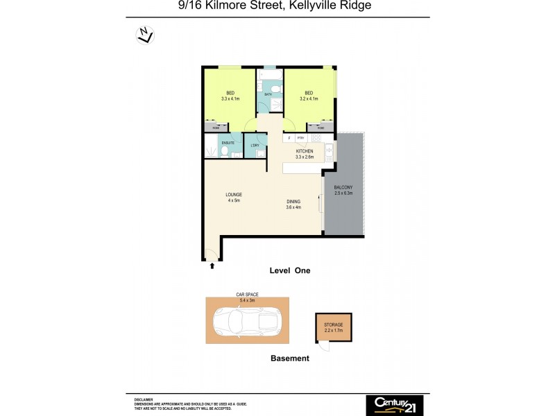 9/16 Kilmore Street, Kellyville Ridge NSW 2155 Floorplan