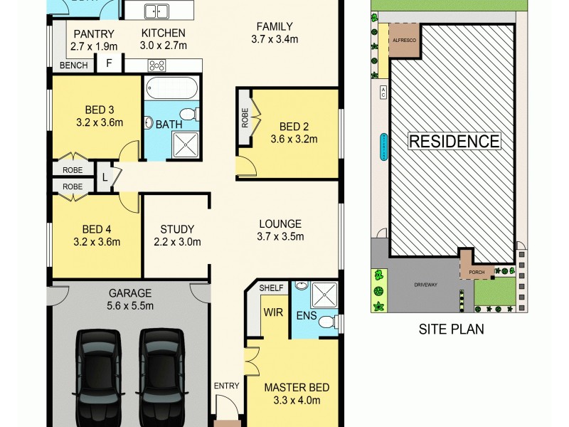 6 Blackheath Street, The Ponds NSW 2769 Floorplan
