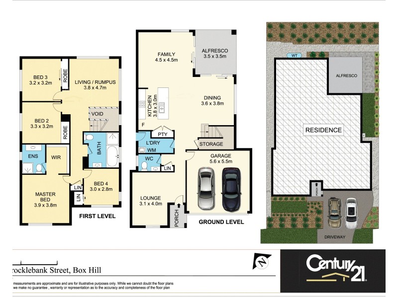 33 Brocklebank St, Box Hill NSW 2765 Floorplan