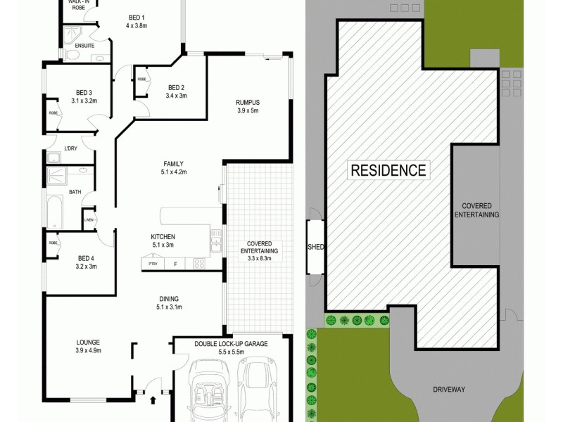 18 Stave Place, Kellyville Ridge NSW 2155 Floorplan