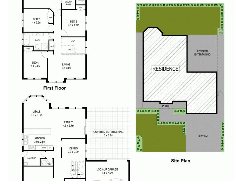 8 Botanical Drive, Kellyville NSW 2155 Floorplan