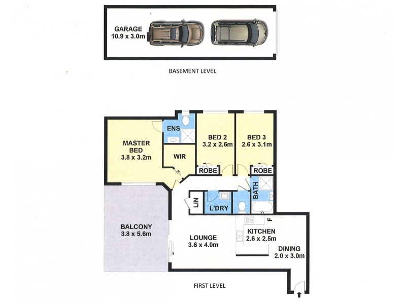 8/11 Kilbenny Street, Kellyville Ridge NSW 2155 Floorplan