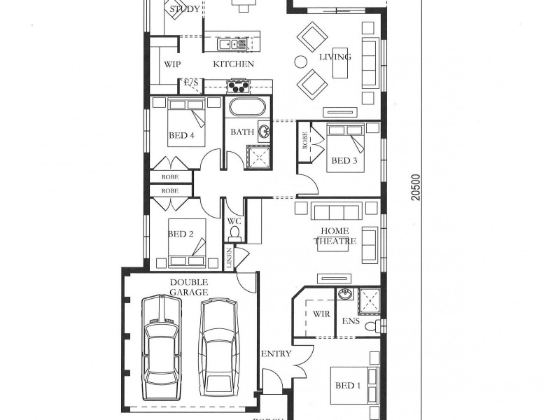 34 Parkway Drive, Marsden Park NSW 2765 Floorplan
