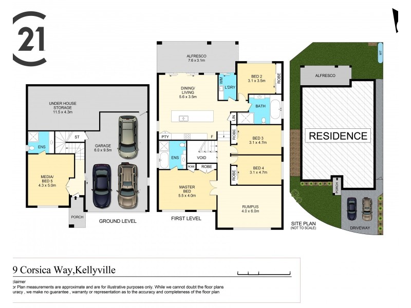 29  Corsica Way, Kellyville NSW 2155 Floorplan