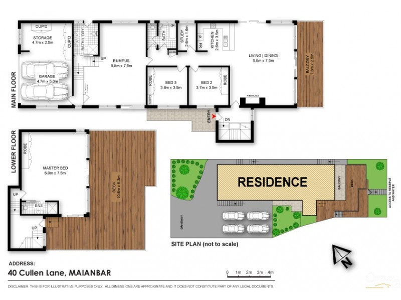 40 CULLEN LANE, Maianbar NSW 2230 Floorplan