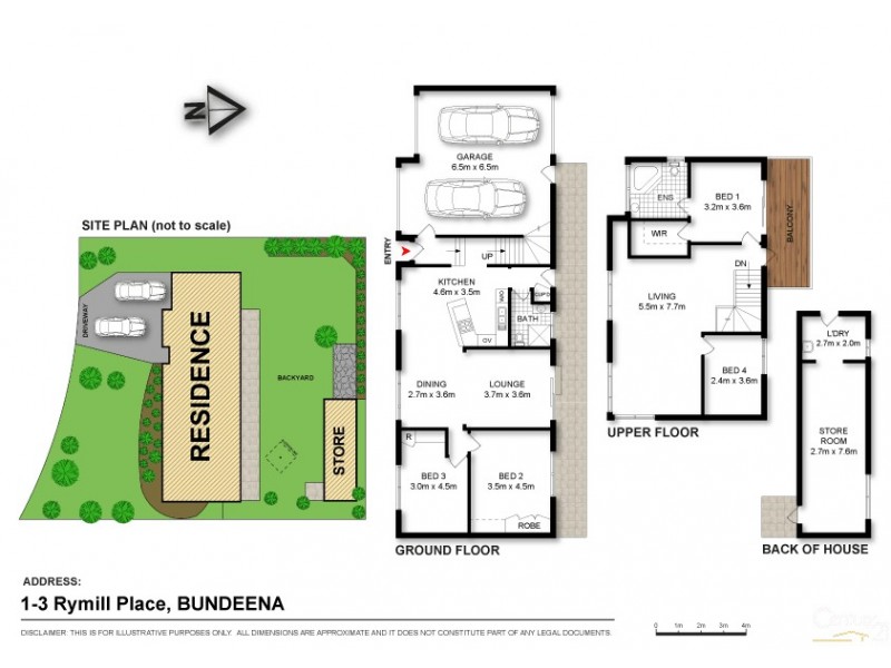 1-3 RYMILL PLACE, Bundeena NSW 2230 Floorplan