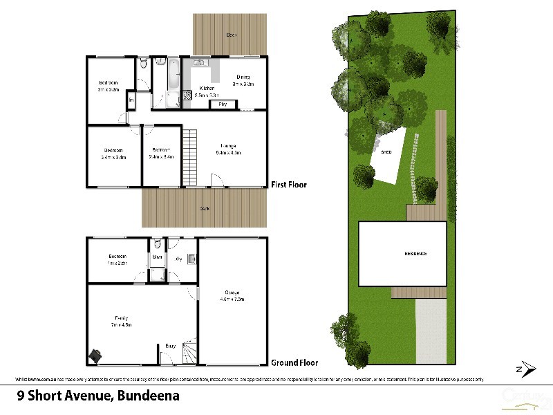 9 SHORT AVENUE, Bundeena NSW 2230 Floorplan