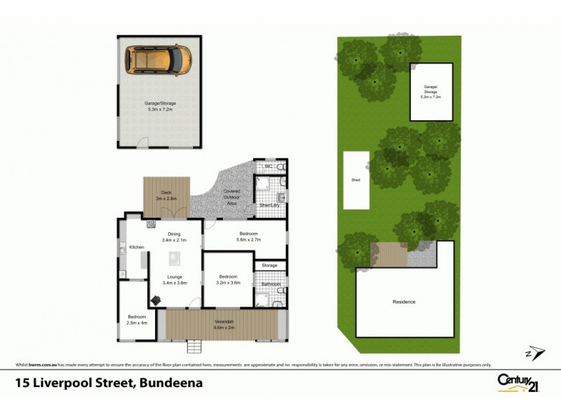 15 LIVERPOOL STREET, Bundeena NSW 2230 Floorplan