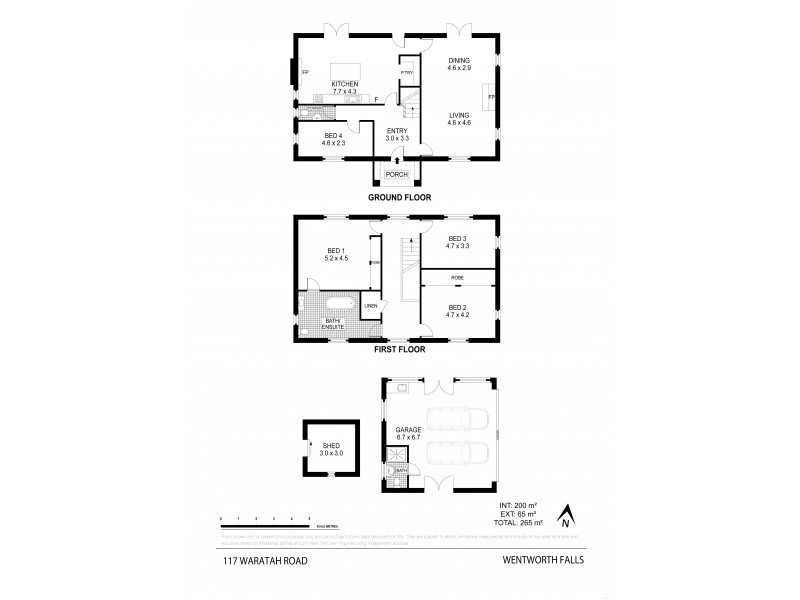 117 Waratah Rd, Wentworth Falls NSW 2782 Floorplan