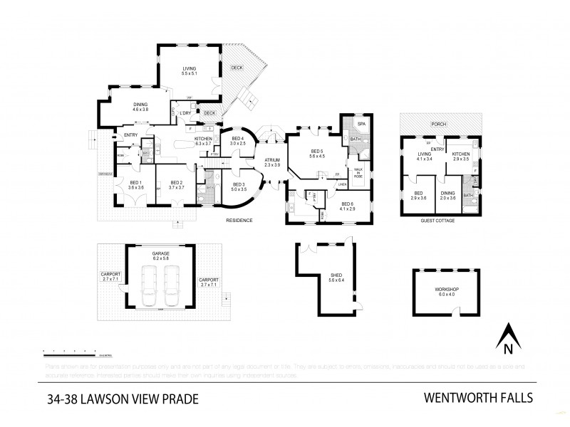 34-40 Lawson View Pde, Wentworth Falls NSW 2782 Floorplan