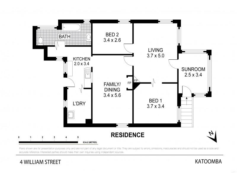 4  William St, Katoomba NSW 2780 Floorplan