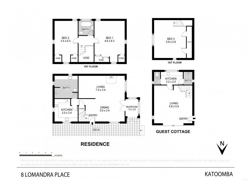 8 Lomandra Place, Katoomba NSW 2780 Floorplan