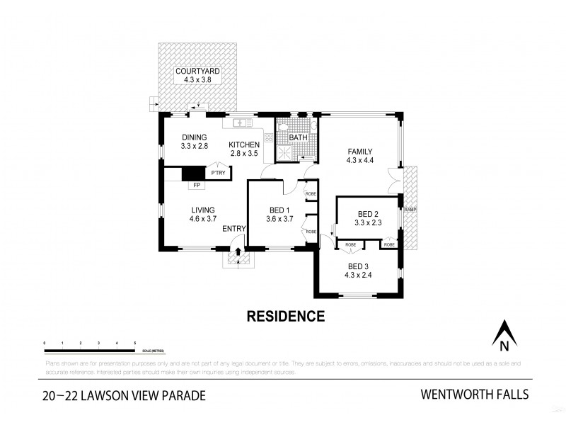 20-22 Lawson View Pde, Wentworth Falls NSW 2782 Floorplan