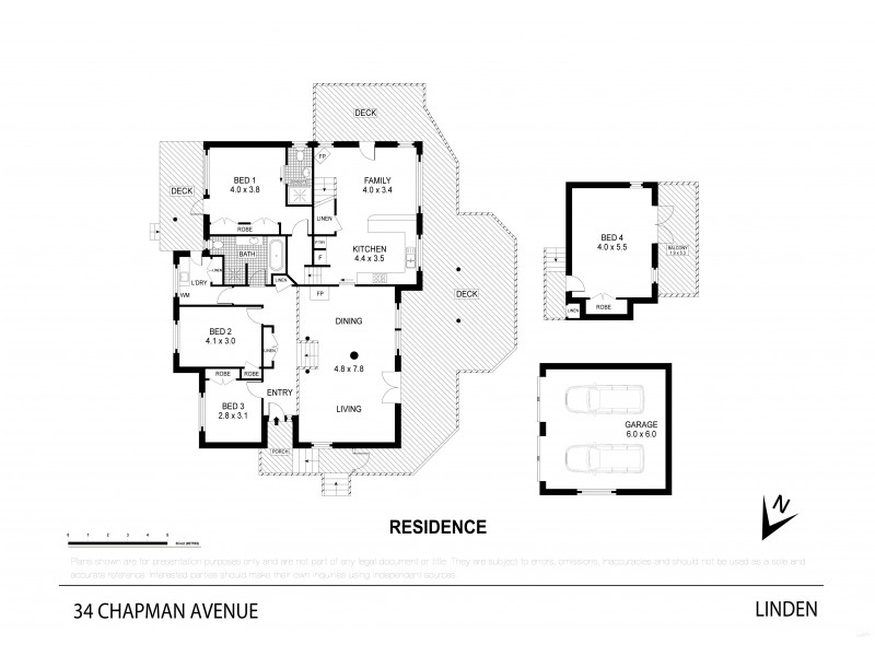 34 Chapman Pde, Linden NSW 2778 Floorplan