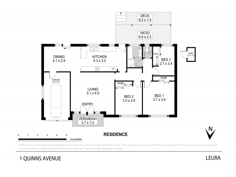 1 Quinns Ave, Leura NSW 2780 Floorplan