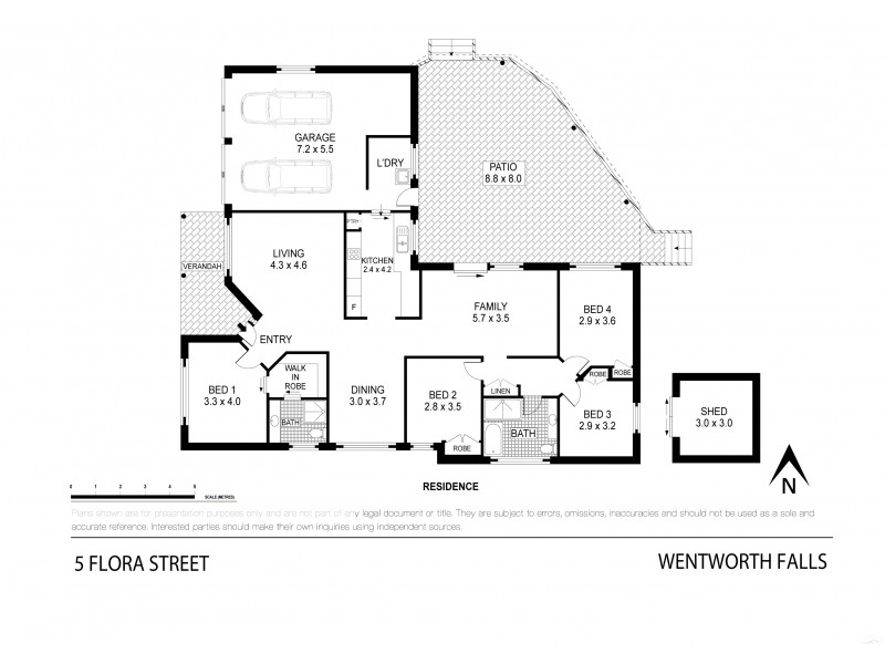 5 Flora St, Wentworth Falls NSW 2782 Floorplan
