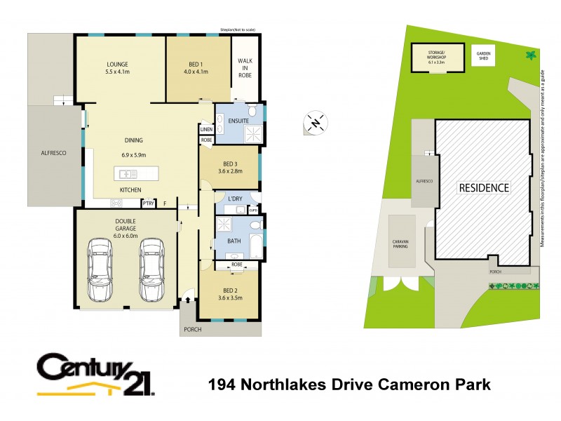 194 Northlakes Drive, Cameron Park NSW 2285 Floorplan