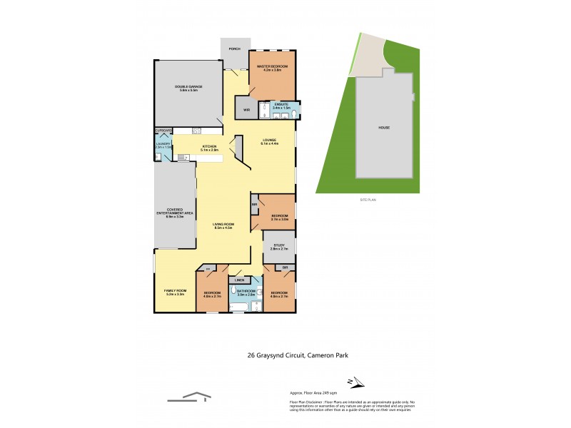 26 Graysynd Circuit, Cameron Park NSW 2285 Floorplan