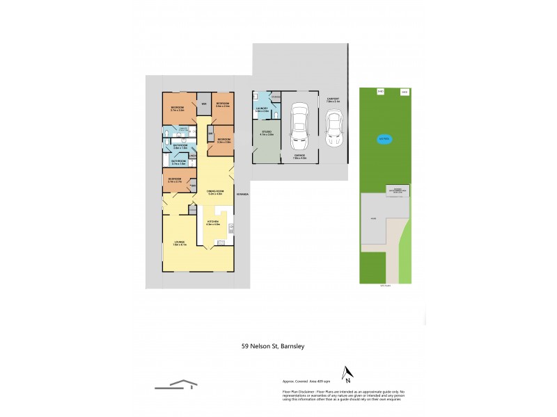 59 Nelson Street, Barnsley NSW 2278 Floorplan