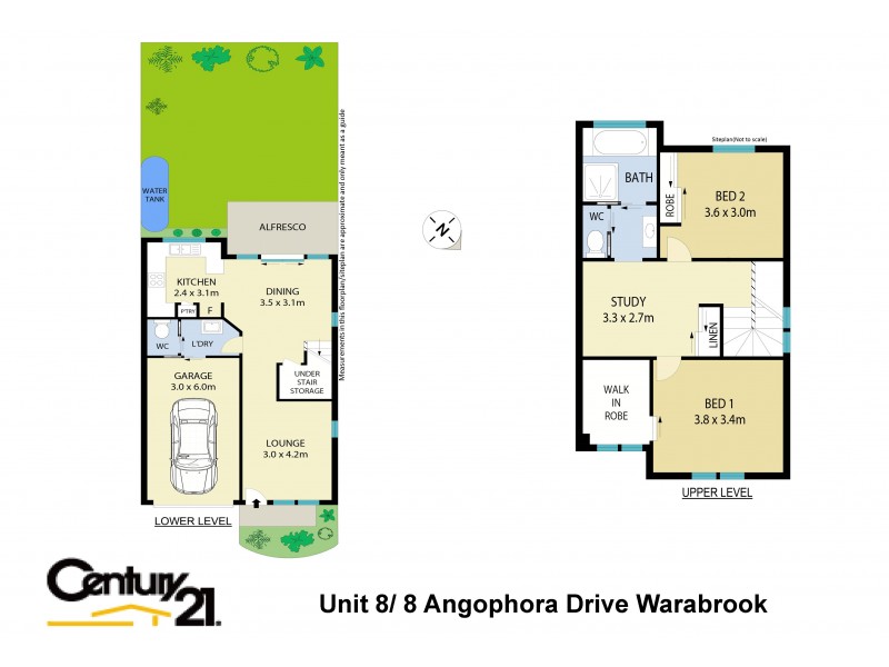 8/8 Angophora Drive, Warabrook NSW 2304 Floorplan