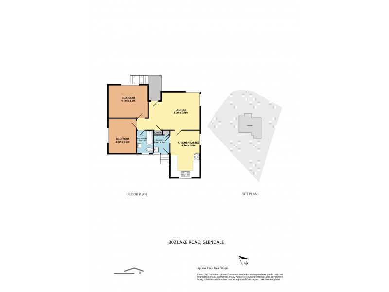 302 Lake Road, Glendale NSW 2285 Floorplan