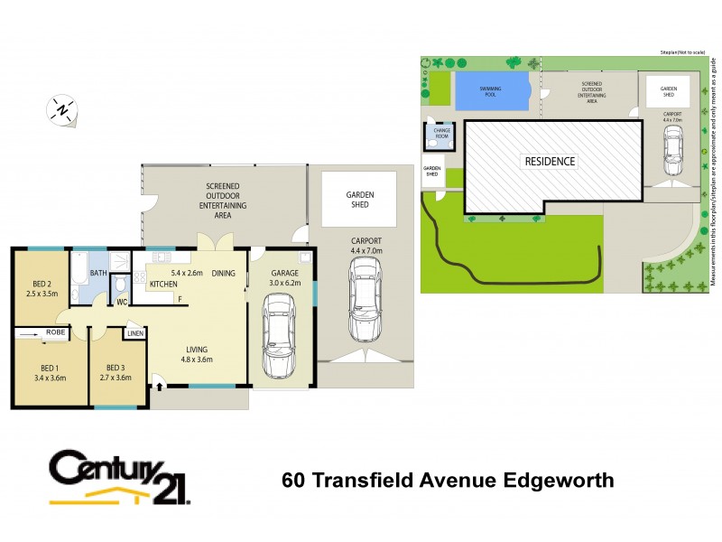 60 Transfield Avenue, Edgeworth NSW 2285 Floorplan