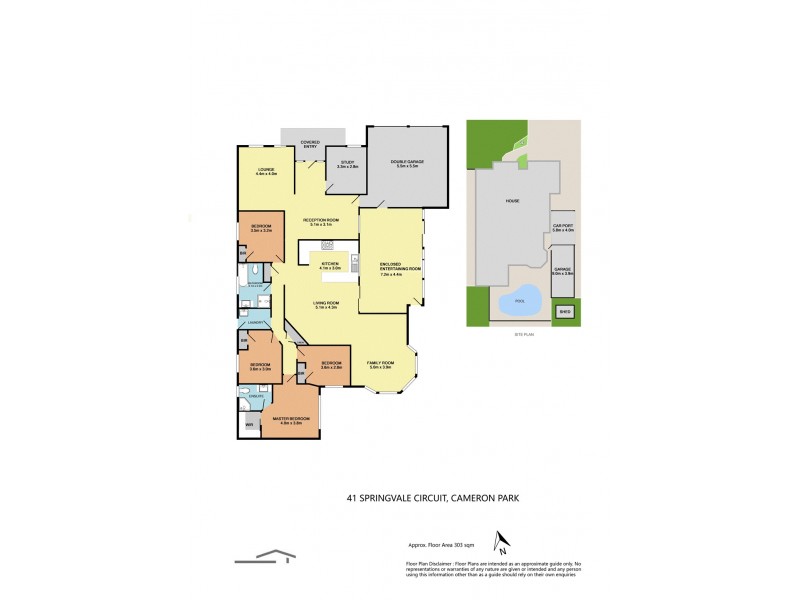41  Springvale Circuit, Cameron Park NSW 2285 Floorplan