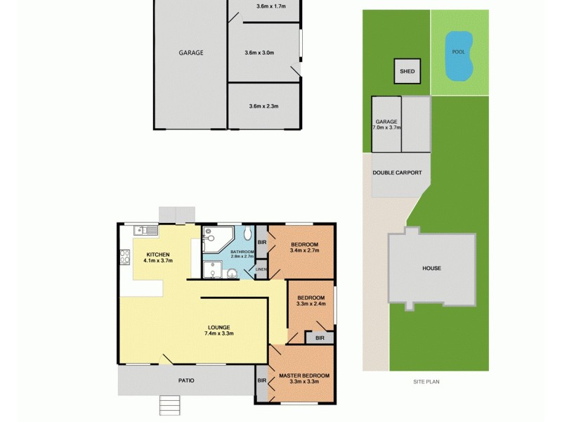 3 Elizabeth Street, Holmesville NSW 2286 Floorplan