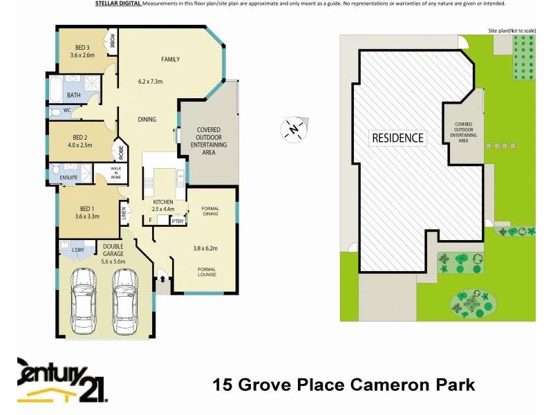 15 Grove Place, Cameron Park NSW 2285 Floorplan