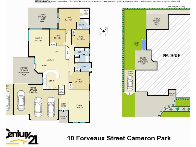 10 Foveaux Street, Cameron Park NSW 2285 Floorplan