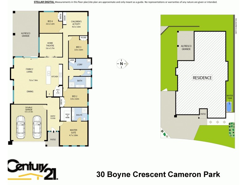 30 Boyne Crescent, Cameron Park NSW 2285 Floorplan