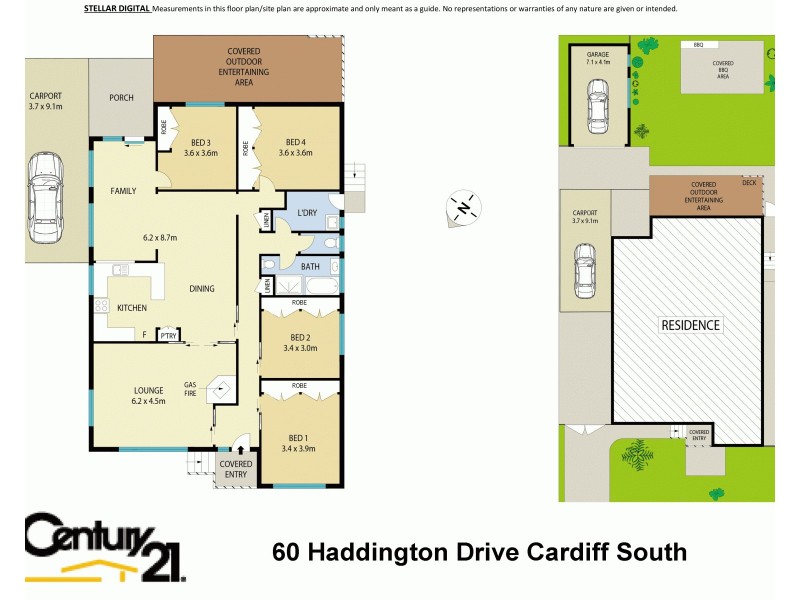 60 Haddington Drive, Cardiff South NSW 2285 Floorplan