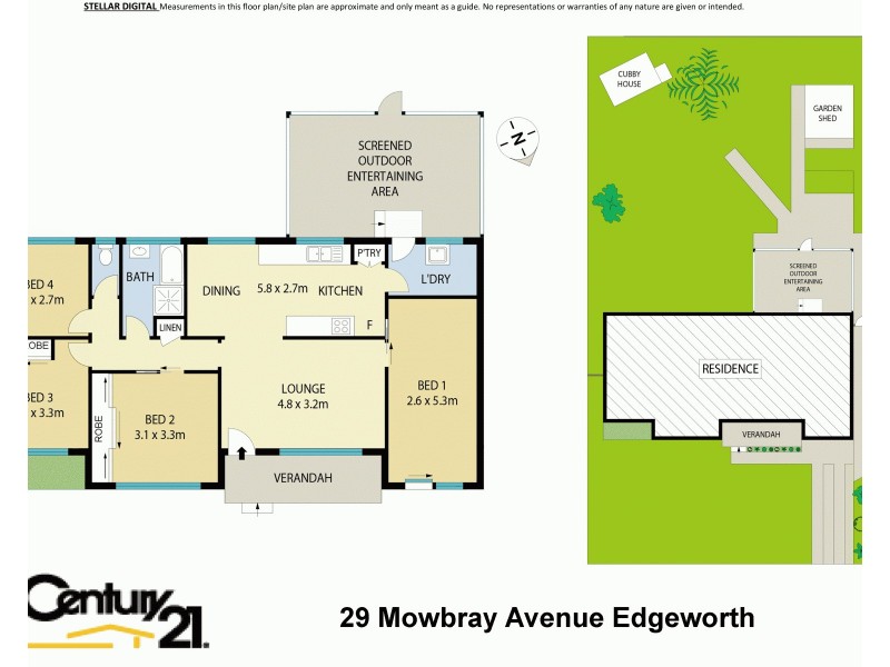 29 Mowbray Avenue, Edgeworth NSW 2285 Floorplan