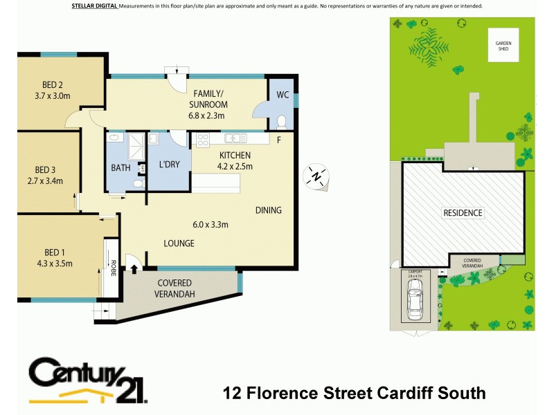 12 Florence Street, Cardiff South NSW 2285 Floorplan
