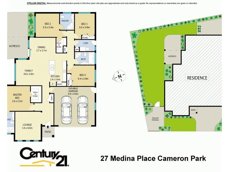 27 Medina Place, Cameron Park NSW 2285 Floorplan