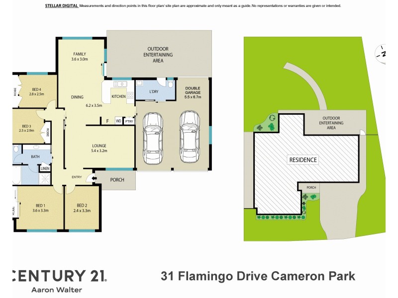 31 Flamingo Drive, Cameron Park NSW 2285 Floorplan