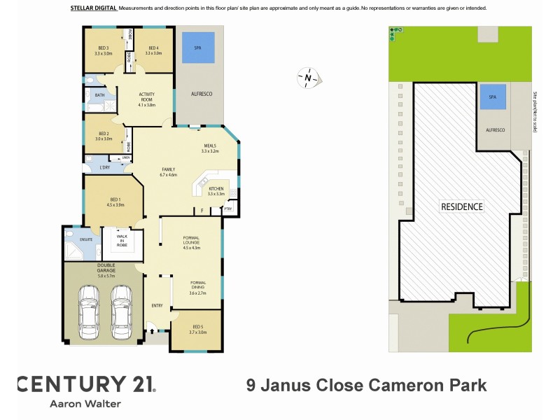 9 Janus Close, Cameron Park NSW 2285 Floorplan