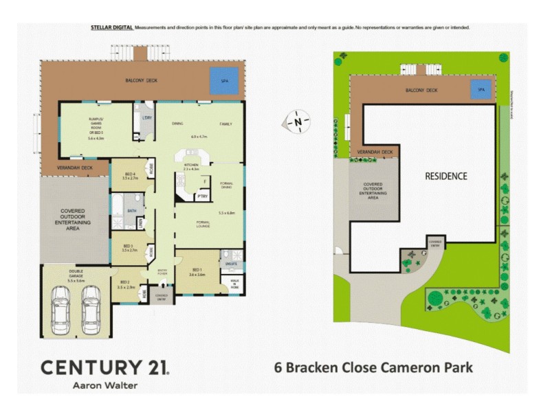6 Bracken Close, Cameron Park NSW 2285 Floorplan