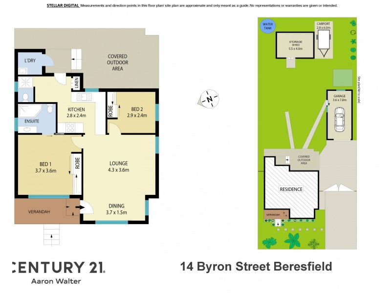 14 Byron Street, Beresfield NSW 2322 Floorplan
