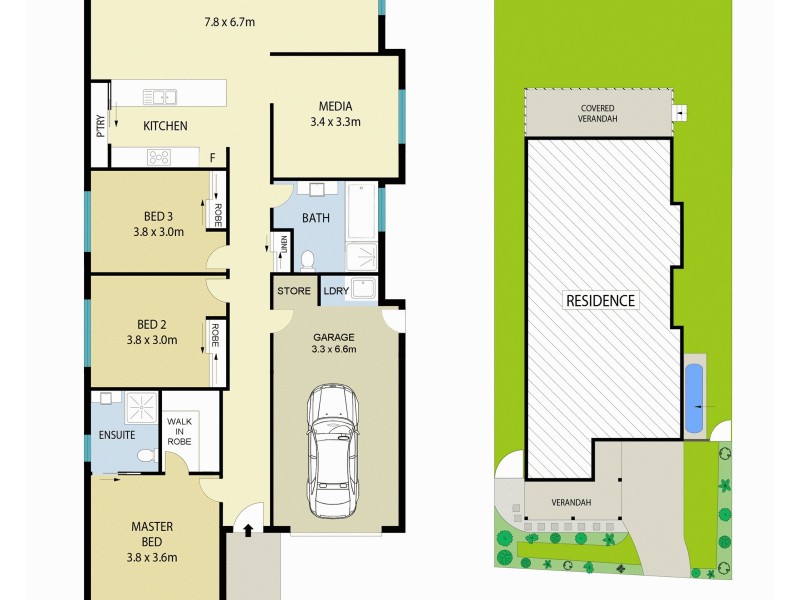 3 Cutter Court, West Wallsend NSW 2286 Floorplan