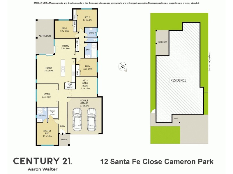 12  Santa Fe Close, Cameron Park NSW 2285 Floorplan
