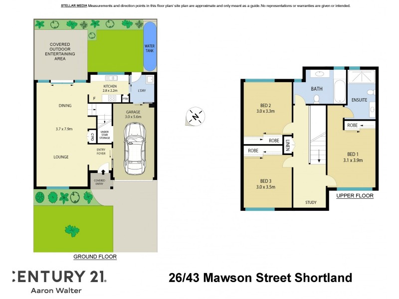 26/43 Mawson Street, Shortland NSW 2307 Floorplan